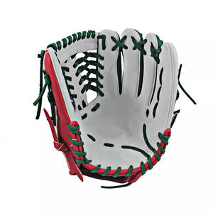 Gants de receveur de baseball Fielding pour lanceur gaucher, cuir de haute qualité, coton, designs personnalisés, usage professionnel - Product Image 1