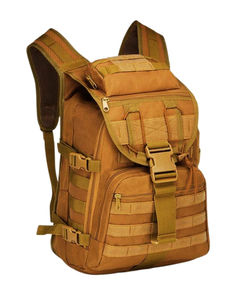 Sac à dos tactique de 20 pouces avec ceinture à coussin d'air, fermeture éclair, imperméable, unisexe, compartiment intérieur, grande capacité, polyester, sac à dos de sport - Product Image 2