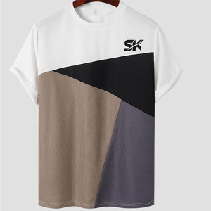 T-shirt pour homme 2026 en tissu de coton durable avec col rond classique pour un usage quotidien et les activités de plein air - Product Image 1