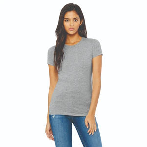 Camisetas Personalizadas de la Mejor Calidad para Mujer, Corte Regular, Cuello Redondo, Secado Rápido, Ligeras, 100% Algodón, Estampado Ecológico - Product Image 1