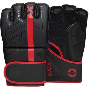 Gants MMA pour hommes et femmes Maya Hide Leather Karate Mitts for Grappling and Sparring Pre-Curved 8oz and 12oz Combat Sports - Product Image 4