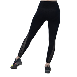 Leggings de Yoga de Cintura Alta para Mujer, Control de Abdomen, Spandex/Nylon Suave, Logotipo Personalizado, Cintura Elástica, Pantalones Deportivos - Product Image 4