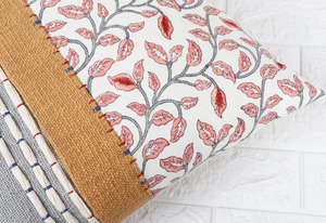 Boho Gray White Tufted Cushion Cover Flower Patch Embroidery <b>Decorative</b> <b>Pillow</b> Cover for Home Living Room Decor - Product Image 4