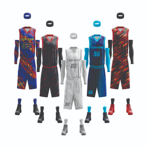 Uniformes de Baloncesto Lisos con Diseño Personalizado, Camisetas Reversibles, Sublimación Impresa, Venta al Por Mayor - Product Image 4