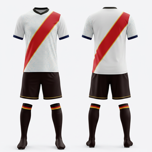 Quick Dry Sublimation Soccer Jersey Kit | <b>Men</b> Women Sizes | Lightweight Short Sleeve Front Logo Training Sportswear - Product Image 5