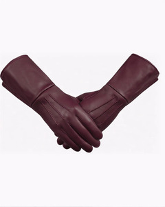 Premium <b>Men</b>’s Genuine Leather Winter <b>Gloves</b> Soft <b>Sheepskin</b> Warm Driving <b>Gloves</b> Custom OEM ODM - Product Image 1