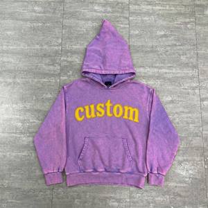 Factory <b>Direct</b> Heavy Fleece Hoodie Winter Hoodie Drop Shoulder Hoodie Low MOQ Wholesale - Product Image 5