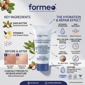 Crema de Manos con Logotipo Personalizado, Natural, Herbal, Nutritiva, Control de Grasa, Antienvejecimiento, Vegana, Marca Privada, Fábrica OEM, Extractos Refrescantes - Product Image 1