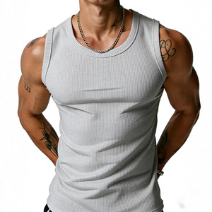 เสื้อกล้ามออกกำลังกายผู้ชาย ทรงหลวม สวมใส่สบาย ระบายเหงื่อได้ดี - Product Image 5