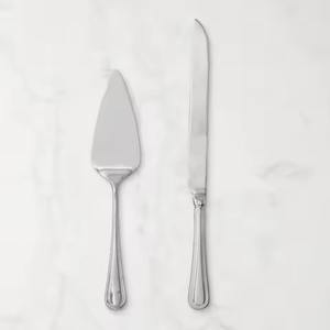 Juego de 2 Servidores de Pastel de Acero Inoxidable de Lujo, Ecológicos y Hechos a Mano, con Mango de Diseño para una Presentación Elegante del Pastel - Product Image 6