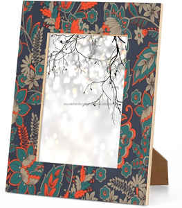 <b>Square</b> <b>Picture</b> <b>Frame</b> Solid Wood <b>Square</b> Photo <b>Frame</b> European Wall Mounted Solid Wood Photo <b>Frame</b> by Tayyab Handicraft - Product Image 4