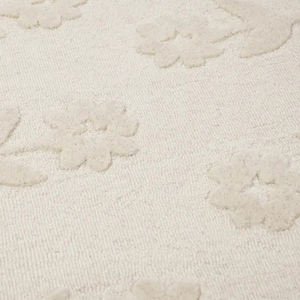 Alfombra de Lana de Nueva Zelanda Hecha a Mano, Diseño Floral Colorido, Alfombra Suave Hecha a Mano para Habitación Infantil, Decoración de Guardería - Product Image 3