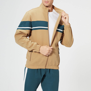 Custom Two Piece <b>Hooded</b> Sweatshirt Jogger Set Men’s <b>Zip</b> Up Tracksuit Set Sports Jacket Jogger Two Piece Training Wear - Product Image 3