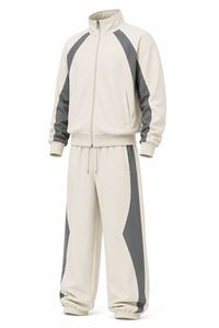 Sudaderas con Capucha y Pantalones Deportivos de Forro Polar de Poliéster/Algodón para Hombre, de Alta Calidad, Otoñales, Sólidos, Casuales, Transpirables, Ligeros y de Secado Rápido, al por Mayor - Product Image 4