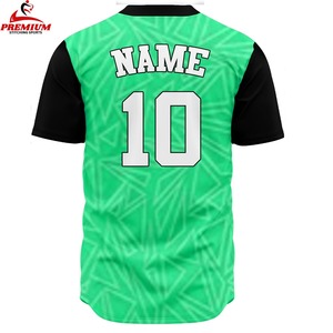 Men Custom Printed Breathable <b>Baseball</b> Jerseys 100% Polyester Moisture Wicking Quick Dry with Personalized Names and Logos - Product Image 2