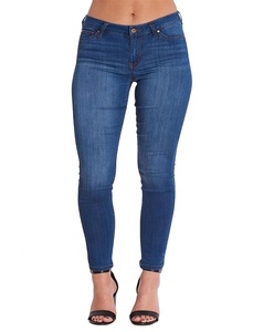 Pantalon skinny en toile vintage pour femme, service OEM sur mesure, fabricant du Bangladesh, prix de gros, 100% coton - Product Image 3