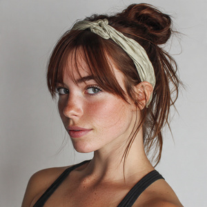 Workout <b>Headband</b> Printed Ponytail Scrunchy Function Printed Stretch Custom Fashion Wear <b>Headband</b> Ponytail - Product Image 6