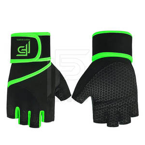 Guantes de Gimnasio sin Dedos con Agarre Extra, Guantes de Fitness para Levantamiento de Pesas con Protección Mejorada en la Palma y Soporte para Muñecas para Deportes - Product Image 3