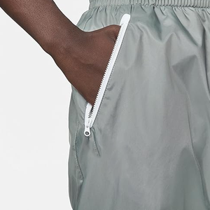 Pantalon Harem Gris pour Homme avec Revers Blancs, Taille Élastique, Poches Latérales, Décontracté, Respirant, en Polyester, Idéal pour le Printemps - Product Image 6