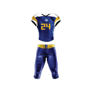 Uniforme de Fútbol Americano Más Vendido, Último Modelo, Uniforme de Fútbol Americano de Secado Rápido para Adultos - Product Image 1