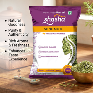 Semillas de Hinojo Enteras Shasha, 100g, Premium, Grandes, Frescas y Aromáticas - Product Image 5