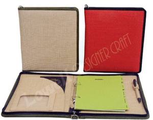 Stylish Corporate Jute <b>File</b> Organizer Bag for Business Documents - Product Image 5
