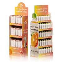 Promotion de la vente au détail Impression en carton portable écologique Vente en gros Boissons Boissons Présentoirs