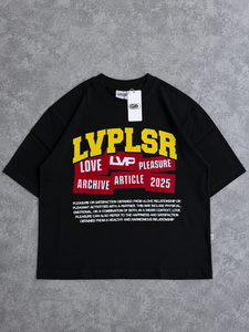 เสื้อยืดคอตตอนฟลีซพิมพ์ลายกราฟิกขนาดใหญ่พิเศษสำหรับผู้ชาย สตรีทแวร์พรีเมียม เนื้อผ้าหนา 300 กรัม ทรงปกติ แขนสั้น สวมใส่สบาย - Product Image 2