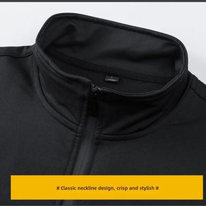 Chándales Personalizados de Corte Regular para Hombre, Tallas Grandes, Sólidos, Resistentes al Viento, Transpirables, Ligeros, de Alta Calidad, Modernos - Product Image 6