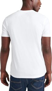 T-shirt de sport pour homme style américain, à manches courtes boutonnées, en coton, coupe ajustée, respirant, extensible, anti-boulochage, uni - Product Image 3