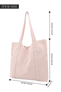 Sac fourre-tout en toile de coton vintage personnalisé, idéal pour la plage et le shopping, pour femmes - Prix de gros - Product Image 3