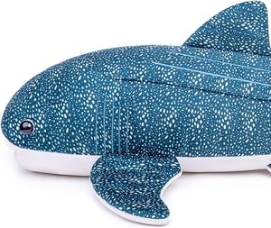 Peluche géante <span class=keywords><strong>requin</strong></span> <span class=keywords><strong>baleine</strong></span>, coussin confortable, jouet en peluche, polyester durable, rembourrage en coton PP, unisexe, décoration intérieure, cadeau - Product Image 4