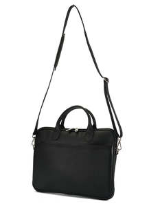 Sac à ordinateur portable professionnel en cuir artisanal pour hommes, fermeture éclair durable, étui rigide, fourni par le fabricant - Product Image 5