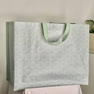 Factory Large Reusable PP Woven Tote <b>Bag</b> Custom Printed Heavy Shopping <b>Bag</b> with Waterproof Feature for Supermarket Use Viet Nam - Product Image 1