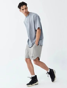 Camiseta Oversize de Algodón con Hombros Caídos para Hombre y Mujer, Tallas Grandes y Holgadas - Product Image 3