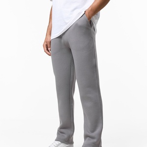 Survêtement gris à capuche pour homme, sweat-shirt à fermeture éclair intégrale avec poches latérales, vêtements décontractés pour l'automne, 100% coton, coupe classique, couleur unie - Product Image 5