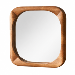 Miroir sur pied décoratif en bois festonné avec cadre à bords estampés, pleine longueur, pour la maison et l'hôtel (vente en gros) - Product Image 4