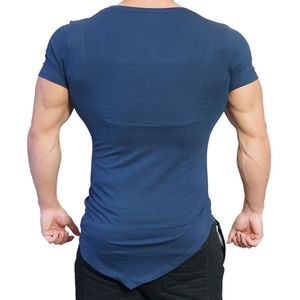 T-shirt personnalisé pour homme, motif tendance, 260g, col uni, style vintage, coupe courte, impression sérigraphique, vente flash - Product Image 2