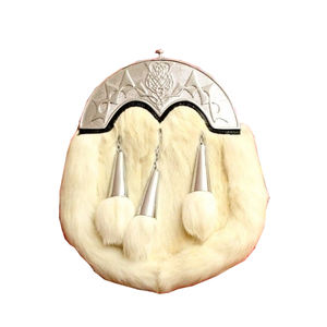 Buena Calidad Cuero Sporrans sporran bolsos Nuevo Estilo Cuero Sporran Precio al por mayor Vestido completo Sporrans para la venta precio bajo - Product Image 1