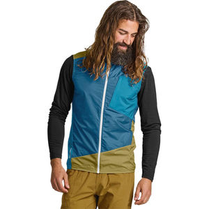 <b>Men</b> Outdoor Lightweight Windproof Vest Sleeveless <b>Running</b> Cycling <b>Gilet</b> Slim Fit Quick Dry Hiking Sports Jacket Zip Chest Pocket - Product Image 1