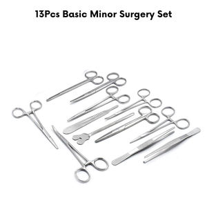 Kit de 13 Piezas de Instrumentos Quirúrgicos Menores Manuales de Acero Inoxidable, Caja de Esterilización, Certificación CE, Herramientas Quirúrgicas Reutilizables para Clínicas - Product Image 4