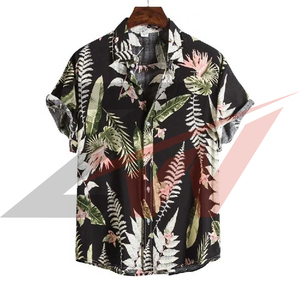 Camisa de Playa de Verano de Alta Calidad con Estampado Personalizado, Estilo Hawaiano, para Hombre, Personalización Exclusiva, Corte Ajustado, OEM - Product Image 3