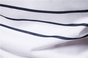 Men's Front Custom Logo Solid Color Breathable Knitted Polyester/Cotton <b>Short</b> <b>Sleeve</b> <b>Button</b>-<b>Up</b> Shirt 180g Fabric - Product Image 5
