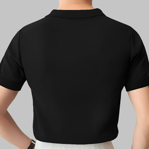 Chemises polo pour hommes, logo personnalisé, vêtements décontractés, nouvelle collection, couleur unie, respirant, coton, grande taille, polo de haute qualité - Product Image 2