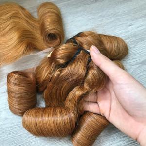 Extensions de cheveux humains vierges vietnamiens 100% cuticule intacte couleur or Magic Curly luxe qualité vendeur en gros - Product Image 4