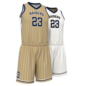 Maillots de basket-ball personnalisés respirants en polyester 100% sublimé pour hommes, nom, numéro, motif, logo personnalisés, impression numérique, uniformes - Product Image 1