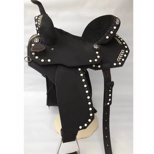 Selle d'équitation anglaise en cuir de qualité supérieure avec arceau en bois et quincaillerie nickelée – Équipement d'équitation confortable et durable pour l'exportation - Product Image 3