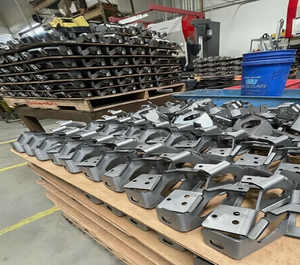 Componentes de Fabricación de Chapa Metálica de Acero Inoxidable con Corte Láser CNC y Electroerosión por Hilo, con Grabado y Brochado para Ensamblaje Industrial - Product Image 6