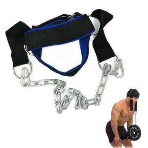 Harnais de sport réglable avec logo personnalisé pour l'haltérophilie, l'entraînement et l'équipement de fitness – Harnais de levage pour le cou - Product Image 2