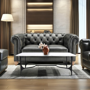 Adam hữu cơ hiện đại Thiết kế đúc Bàn cà phê với điều chỉnh chiều cao làm bằng tay đồ nội thất phòng khách trang trí nội thất - Product Image 1